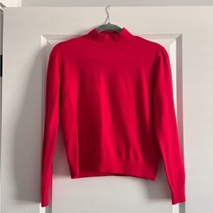 Ann Taylor cashmere mock neck sweater
